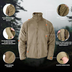 COYOTE FLEECE JACKET XXL/XL Product Image