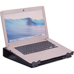 Lorell Mesh Laptop Stand - 3.50" Height x 13" Width x 11.50" Depth - (LLR80620) View Product Image