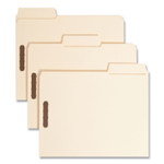 Smead SuperTab 1/3 Tab Cut Letter Recycled Fastener Folder - 8 1/2" x 11" - (SMD14545) View Product Image