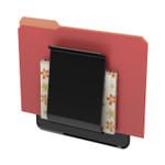 deflecto Stand Tall Wall File, Legal/Letter/Oversized Size, 9.25" x 10.63", Black Product Image 