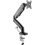 Lorell Mounting Arm for Monitor - Black - Height Adjustable - 1 Display(s) Supported - 14.30 lb Load Capacity - 75 x 75, 100 x 100 Product Image 