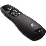 Logitech R400 Wireless Presenter - Laser - Wireless - 49.21 ft - Radio Frequency - 2.40 GHz Product Image 