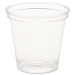 WNA Comet Plastic Portion/Shot Glass, 1 oz, Clear, 50/Pack, 50 Packs/Carton View Product Image