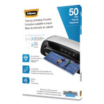 Fellowes Thermal Laminating Pouches, 3 mil, 9" x 11.5", Matte Clear, 50/Pack (FEL5744301) View Product Image