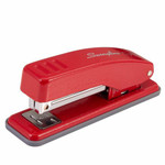 Swingline Cub Compact Stapler - Staples Upto 20 Sheet - Holds Upto 105 Staple - Half Strip - Electric Rio Red - Metal Product Image 