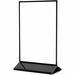 Deflecto Double-Sided Sign Holder w/Base - Support 4" x 6" Media - (DEF4428) Product Image 