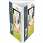 Deflecto 3-Sided Sign/Menu Holder - Support 4" x 6" Media - (DEF4444) Product Image 