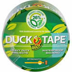 Duck Renewable Material Tape - 20 yd Length x 1.88" Width - Silver - Cloth Backing - Water Proof - For Indoor, Outdoor, Sealing, Bundling Product Image 