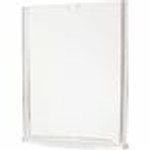 Deflecto Double-Sided Sign Holder w/Base - Support 8.50" x 11" Media - (DEF4432) Product Image 