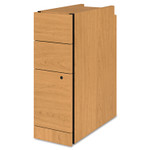 HON Narrow Pedestal, Left or Right, 3-Drawers: Box/Box/File, Legal/Letter, Harvest, 9.5" x 22.75" x 28" (HON105093C) View Product Image