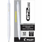 G2 Edge Gel Pen - 0.7 mm Fine Pen Point - Refillable - Retractable - Black Ink - Gel-based - (PIL20839) Product Image 
