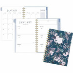 Cambridge Leah Bisch Weekly Monthly Planner - Weekly, Monthly - 12 Month - January 2026 to December 2026 - 5 1/2" x 8 1/2" Sheet Size - Twin Wire - (AAGLB40200) Product Image 
