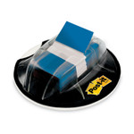 Post-it Flags Page Flags in Desk Grip Dispenser, 1 x 1.75, Blue, 200/Dispenser View Product Image