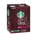 Starbucks Caffe Verona Coffee K-Cups Pack, 24/Box (SBK011111160) Product Image 