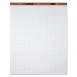 TOPS Easel Pads, Quadrille Rule (1 sq/in), 27 x 34, White, 50 Sheets, 4/Carton View Product Image