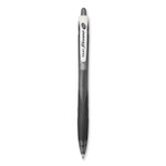 Pilot RexGrip BeGreen Ballpoint Pen, Retractable, Medium 1 mm, Black Ink, Smoke/Black Barrel, Dozen (PIL32370) View Product Image