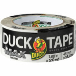 Duck Max Strength Packaging Tape - 20 yd Length x 1.88" Width - White - Rubber Adhesive - For Packaging, Wood, Plastic, Glass, Sealing, Bundling Product Image 