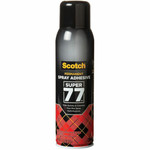 Scotch Super 77 Multipurpose Spray Adhesive - 13.57 oz - Black Product Image 
