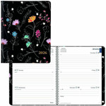 Rediform Watercolor Weekly/Monthly Planner - Julian Dates - Weekly, Monthly - 12 Month - January 2026 to December 2026 - 7:00 AM to 5:45 PM Product Image 