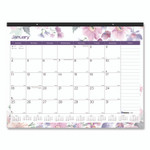 Blueline Passion Floral Desk Pad Calendar - Julian Dates - (REDC194113) View Product Image