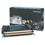 Lexmark X746A1CG Return Program Toner, 7,000 Page-Yield, Cyan (LEXX746A1CG) View Product Image