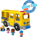 Fisher-Price Little People Toddler Learning Toy, Big Yellow School Bus Musical Push Toy - 1-5 Year Age - 1 Each Product Image 