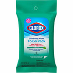 Clorox Bleach-Free Disinfecting WipesTo-Go Pack - Fresh Scent - Bleach-free, Disinfectant, Antibacterial, Disposable - White - 9 Pack - (CLO60133) Product Image 