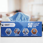 Monarch Smart Rags Microfiber Cloths - For Automotive, Office, Healthcare, Household, Garage, Breakroom, Factory, Hospital, Industry, Nursing Home - (MONM931B) Product Image 