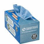 Monarch Smart Rags Microfiber Cloths - For Automotive, Office, Healthcare, Household, Garage, Breakroom, Hospital, Industry - Reusable, Streak-free, Lint-free, Dirt Resistant, Grime Resistant - Blue - (MONM950B) Product Image 