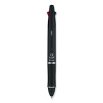 Pilot Dr. Grip 4 + 1 Multi-Color Ballpoint Pen/Pencil, Retractable, 0.7 mm Pen/0.5mm Pencil, Black/Blue/Green/Red Ink, Black Barrel (PIL36220) View Product Image