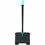 Genuine Joe Lobby Dust Pan Combo Kit - Blue, Black - (GJO02409) Product Image 
