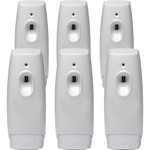 TimeMist Settings Air Freshener Dispenser - 0.13 Hour, 0.25 Hour, 0.50 Hour - 30 Day Refill Life - 2 x AA Battery - 6 / Carton - (TMS1047809CT) Product Image 