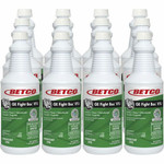 Betco GE Fight Bac RTU Disinfectant - Ready-To-Use - 32 fl oz (1 quart) - Fresh Scent - Rinse-free, Non-irritating - Clear Product Image 