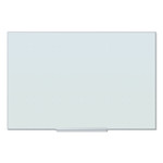 U Brands Floating Glass Ghost Grid Dry Erase Board, 35 x 23, White (UBR2798U0001) View Product Image