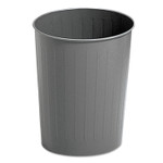 Safco Fire-safe Steel Round Wastebasket - 5.88 gal Capacity - (SAF9604CH) View Product Image