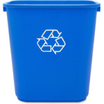 Genuine Joe 28-1/2 Quart Recycle Wastebasket - 7.13 gal Capacity - (GJO57257) View Product Image