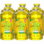 Pine-Sol Multi-Surface Cleaner - For Multi Surface - Concentrate - Liquid - 80 fl oz (2.5 quart) - Lemon Fresh Scent - (CLO60162CT) Product Image 