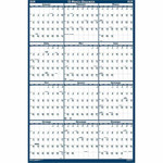 House of Doolittle Write-on Laminated Wall Planner - Professional - Julian Dates - Yearly - 12 Month - January 2026 to December 2026 - (HOD3961) Product Image 