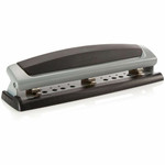 Swingline Precision Pro Desktop Punch - 3 Punch Head(s) - 10 Sheet - 9/32" Punch Size - Metal Product Image 