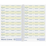 Adams Vehicle Mileage/Expense Journal Pocket - 64 Sheet(s) - 5.50" x 8.50" Sheet Size - White - White Sheet(s) Product Image 