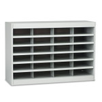 Safco E-Z Stor Steel Literature Organizers - 750 x Sheet - (SAF9211GRR) Product Image 