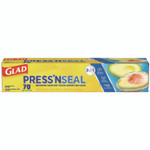 Glad 70 Square Foot Press'n Seal Food Plastic Wrap - 11.80" Width x 71.10 ft Length - (CLO70441) Product Image 