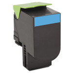 Lexmark Unison 801XC Original Extra High Yield Laser Toner Cartridge - Cyan - (LEX80C1XC0) View Product Image