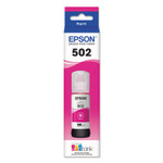 Epson T502, Magenta Ink Bottle - Inkjet - (EPST502320S) View Product Image
