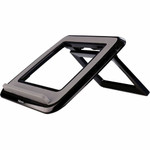 Fellowes I-Spire Series Laptop Quick Lift -Black - 1.6" Height x 12.6" Width x 11.3" Depth - ABS Plastic - Black Product Image 