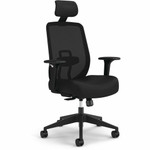 HON Altern Task Chair - Fabric, Foam Seat Material - Mesh Back Material - Black Frame Color - Mid Back - Black Product Image 