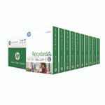 HP Papers Recycled30 Paper, 92 Bright, 20 lb Bond Weight, 8.5 x 11, White, 500 Sheets/Ream, 10 Reams/Carton View Product Image