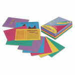 Pacon Array Colored Bond Paper, 24 lb Bond Weight, 8.5 x 11, Assorted Designer Colors, 500/Ream View Product Image