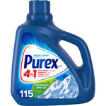 Purex Ultra Laundry Detergent - For Clothing - Concentrate - 149.8 fl oz (4.7 quart) - Mountain Breeze Scent - Recommended For: Dirt Remover, Stain Remover Product Image 