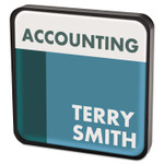 Advantus DIY Sign, Plastic, 4.38 x 4.38, Black View Product Image